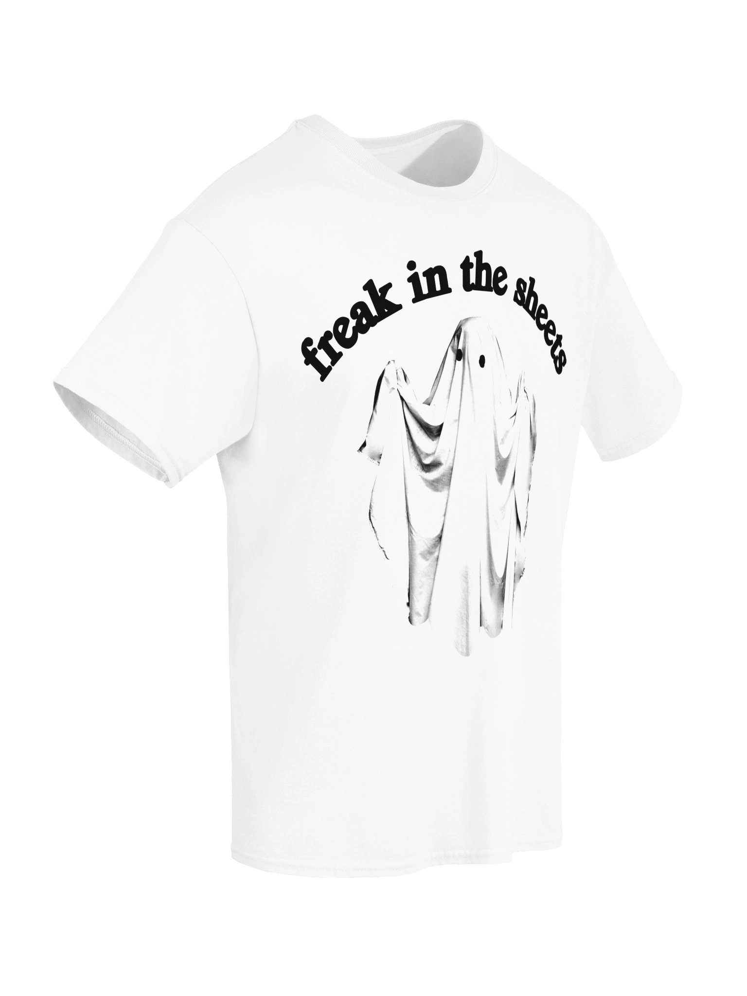 Freak in the sheets - Halloween Ghost T-Shirt product image (6)