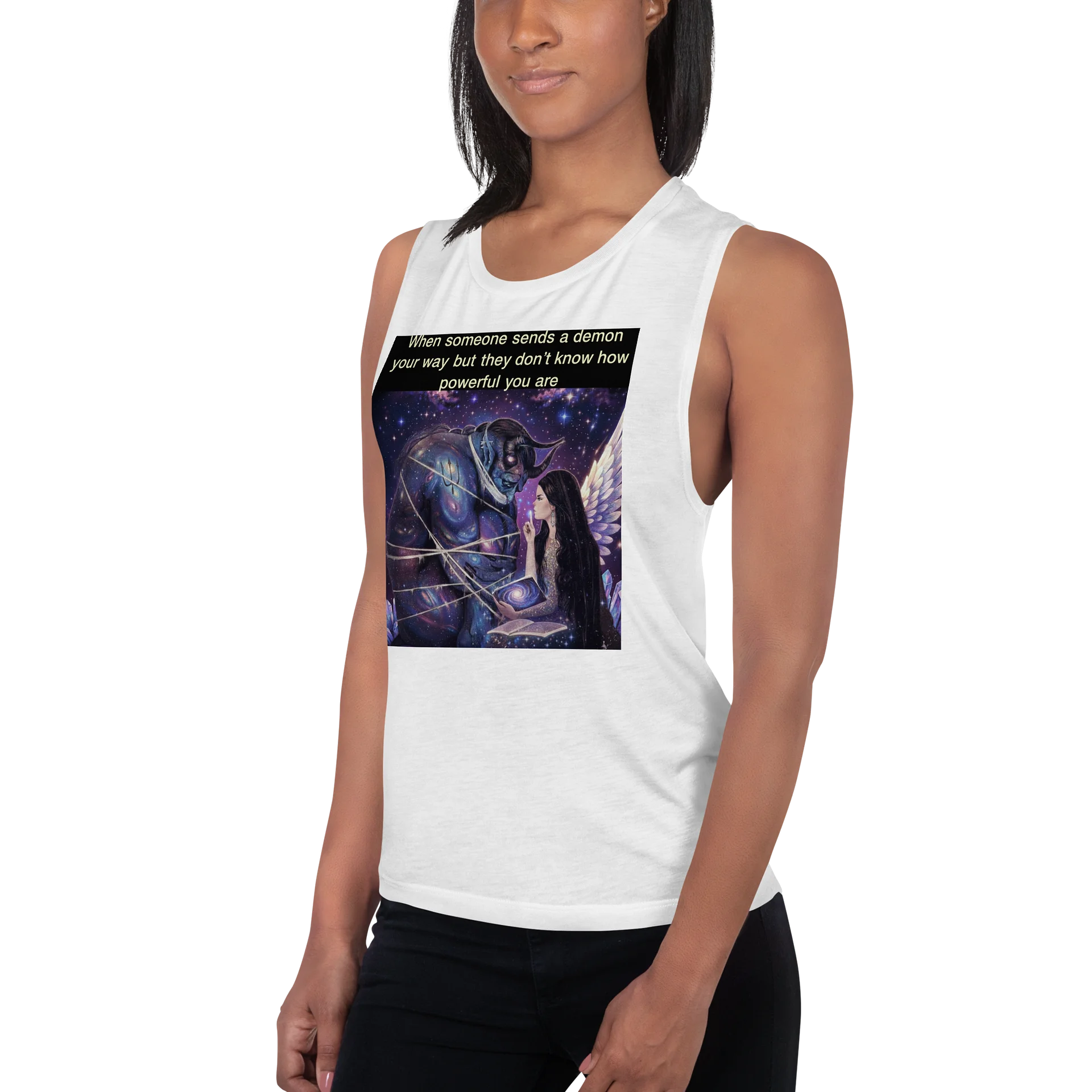 Bound Demon -Flowy Tank product image (2)