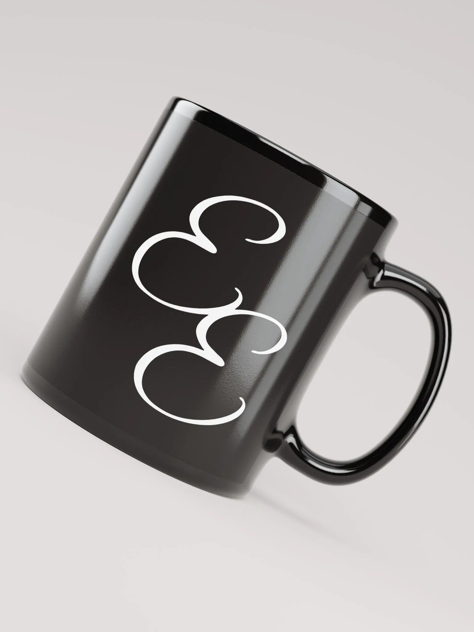 Everyday Essentials Black Glossy Mug product image (8)