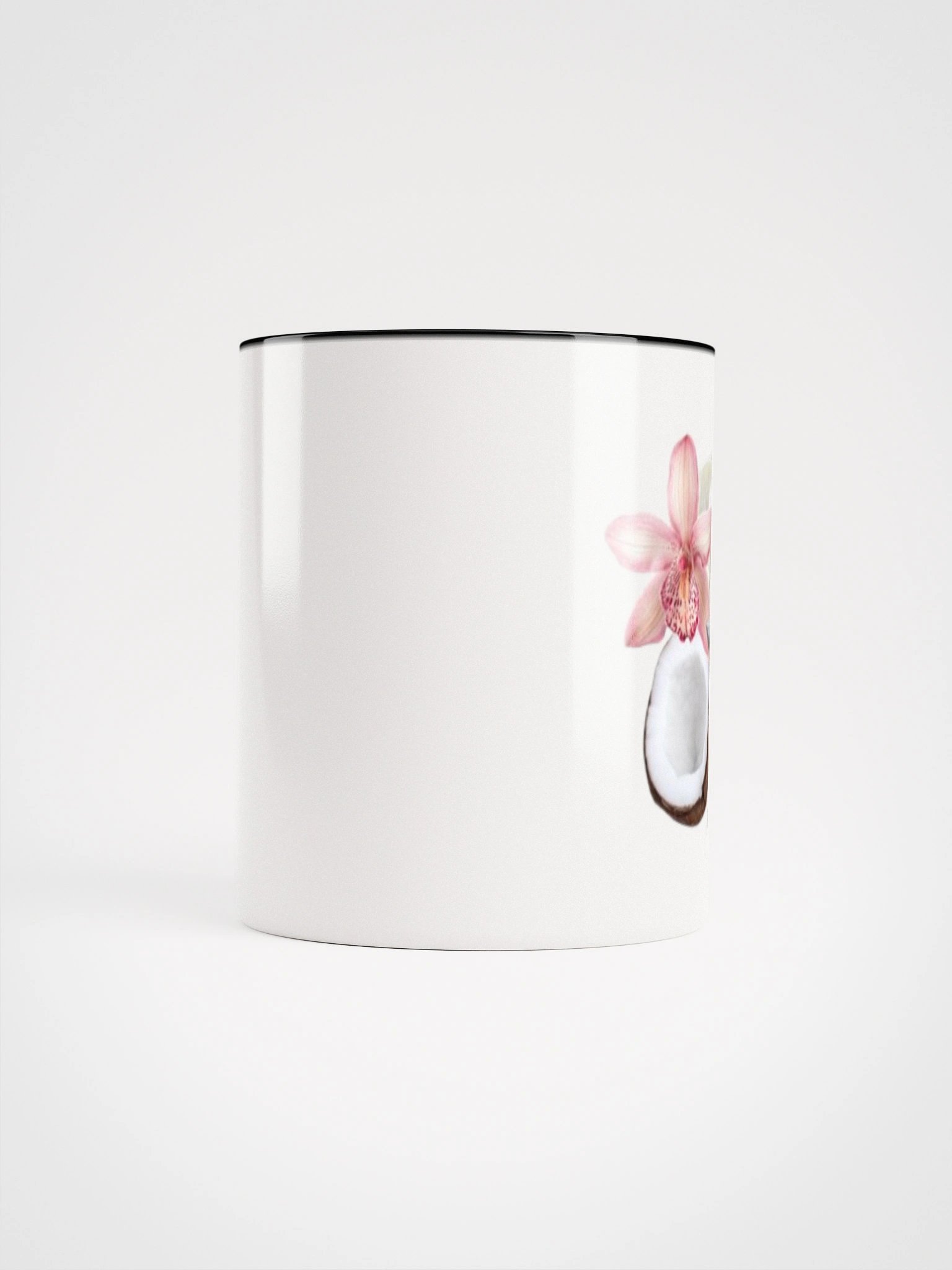 flower and coconut design mug product image (9)
