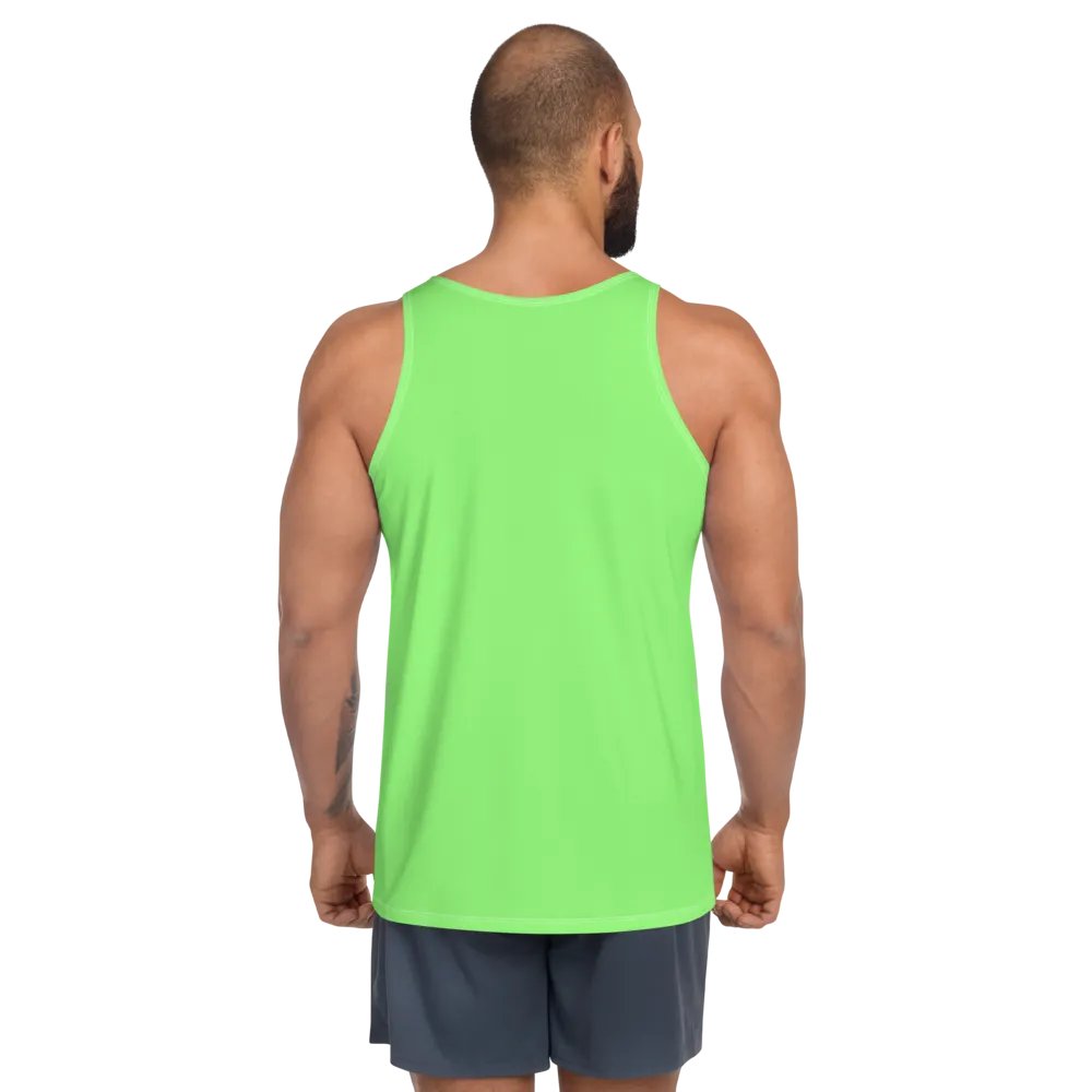 Identity Tank - HANDLER - Lime Green / Purple / White product image (6)