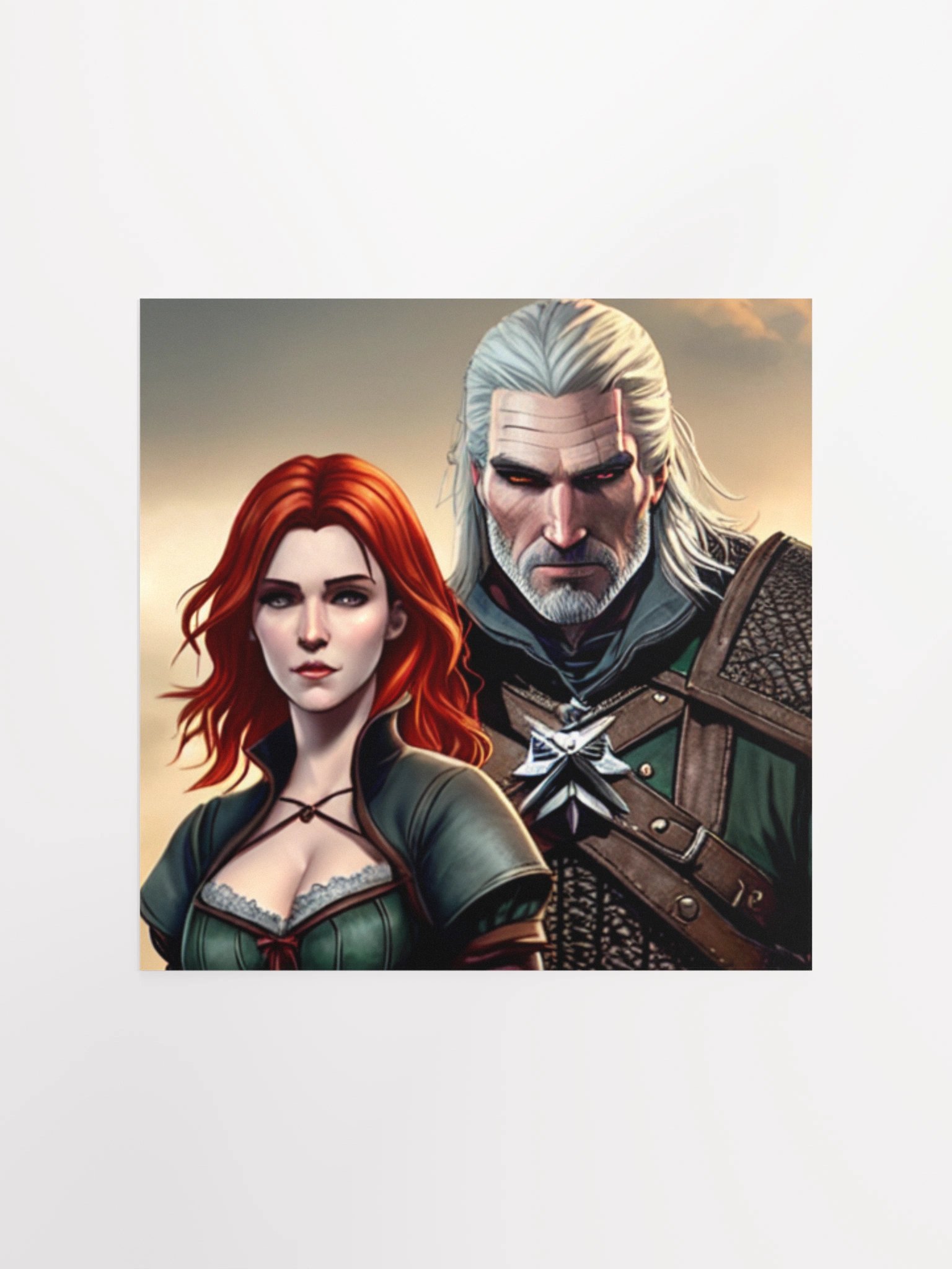 Fantasy Duo Enhanced Matte Poster product image (2)