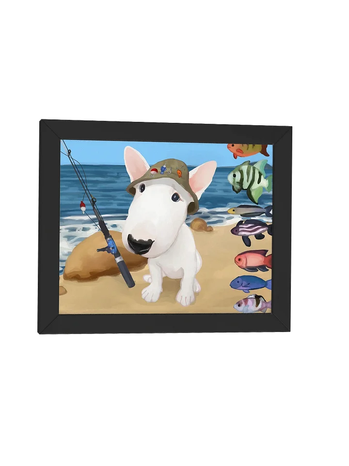 Fisher Dog framed poster product image (1)