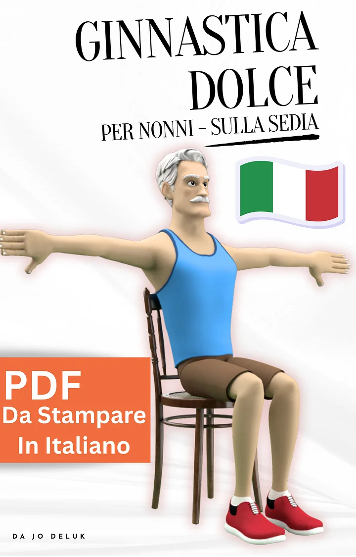PDF da stampare – Ginnastica Dolce sulla Sedia – Programma di 20 Minuti per Mobilità, Equilibrio e Benessere product image (1)