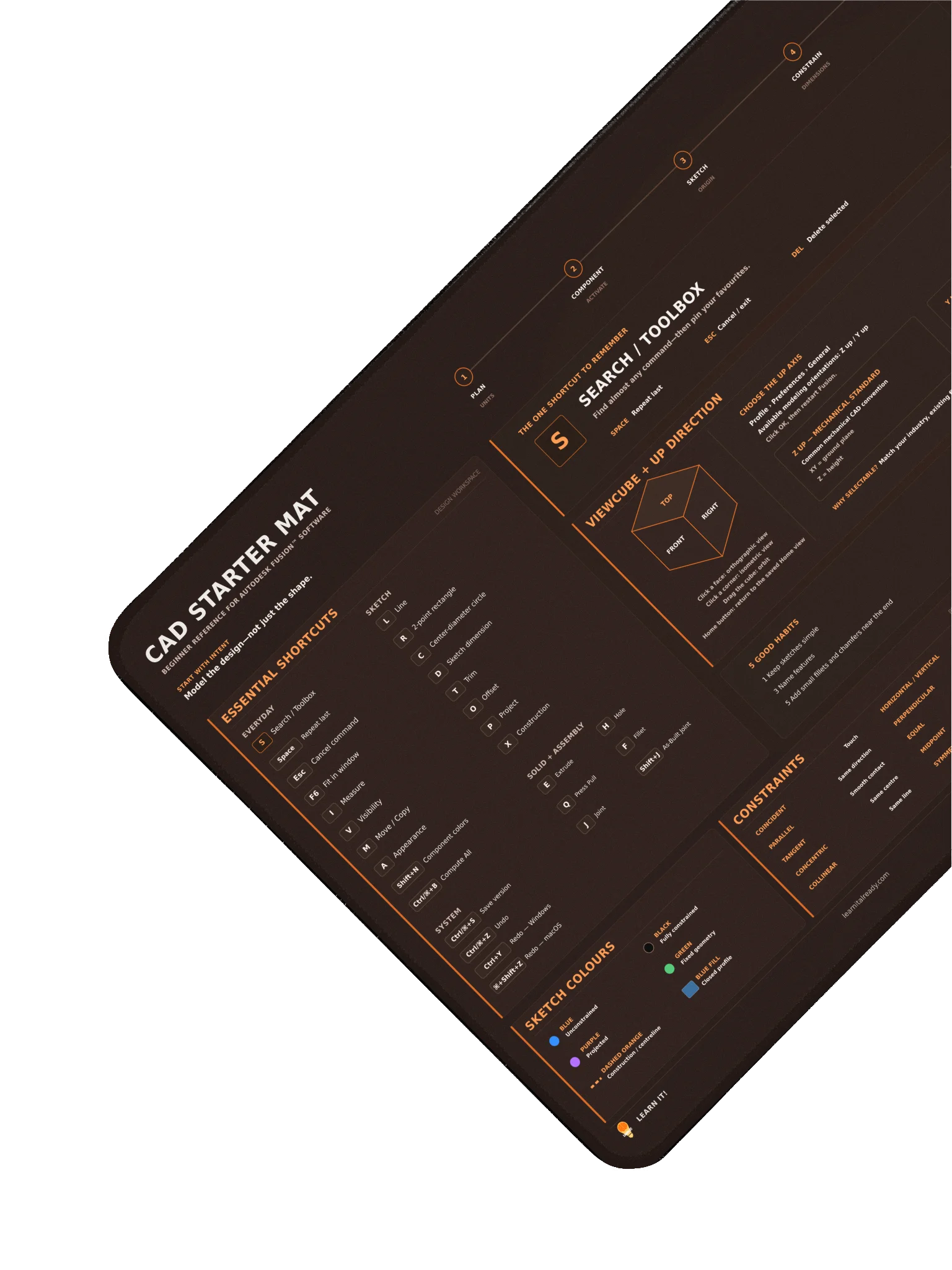 CAD Starter Mat - Copper Mode product image (3)