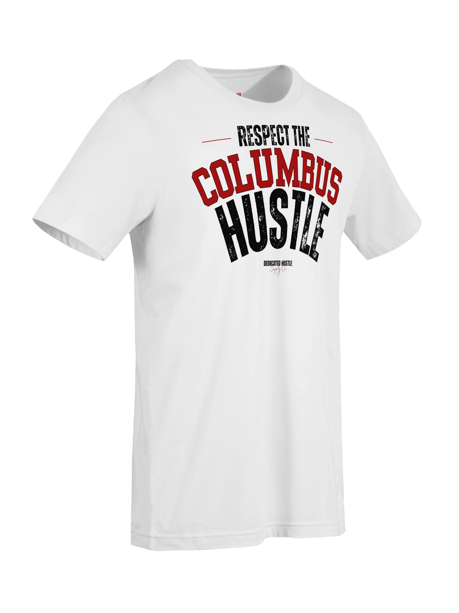 Respect The Columbus Hustle - Varsity Edition Tee | Light Colorways product image (7)