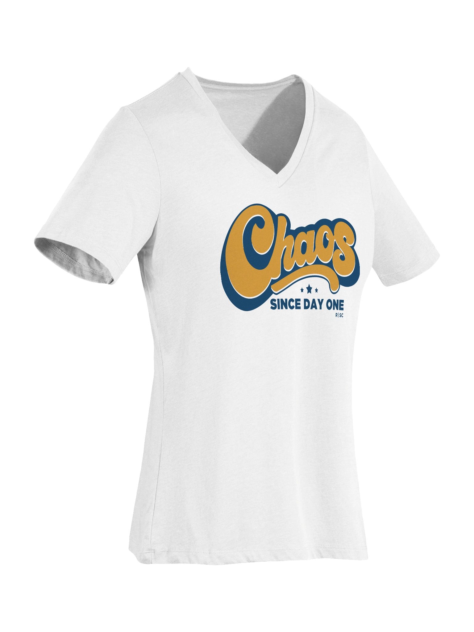 Chaos Since Day One V-neck T-shirt product image (7)
