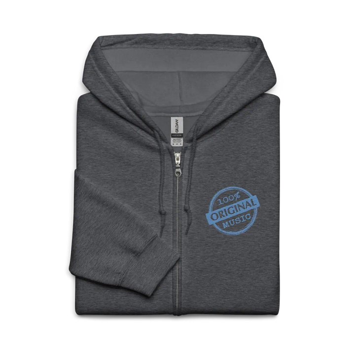 zip hoodie w/arched logo product image (2)