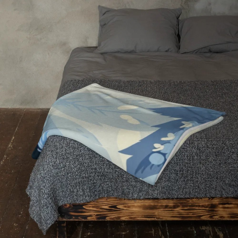 Blue Jay Throw Blanket product image (12)