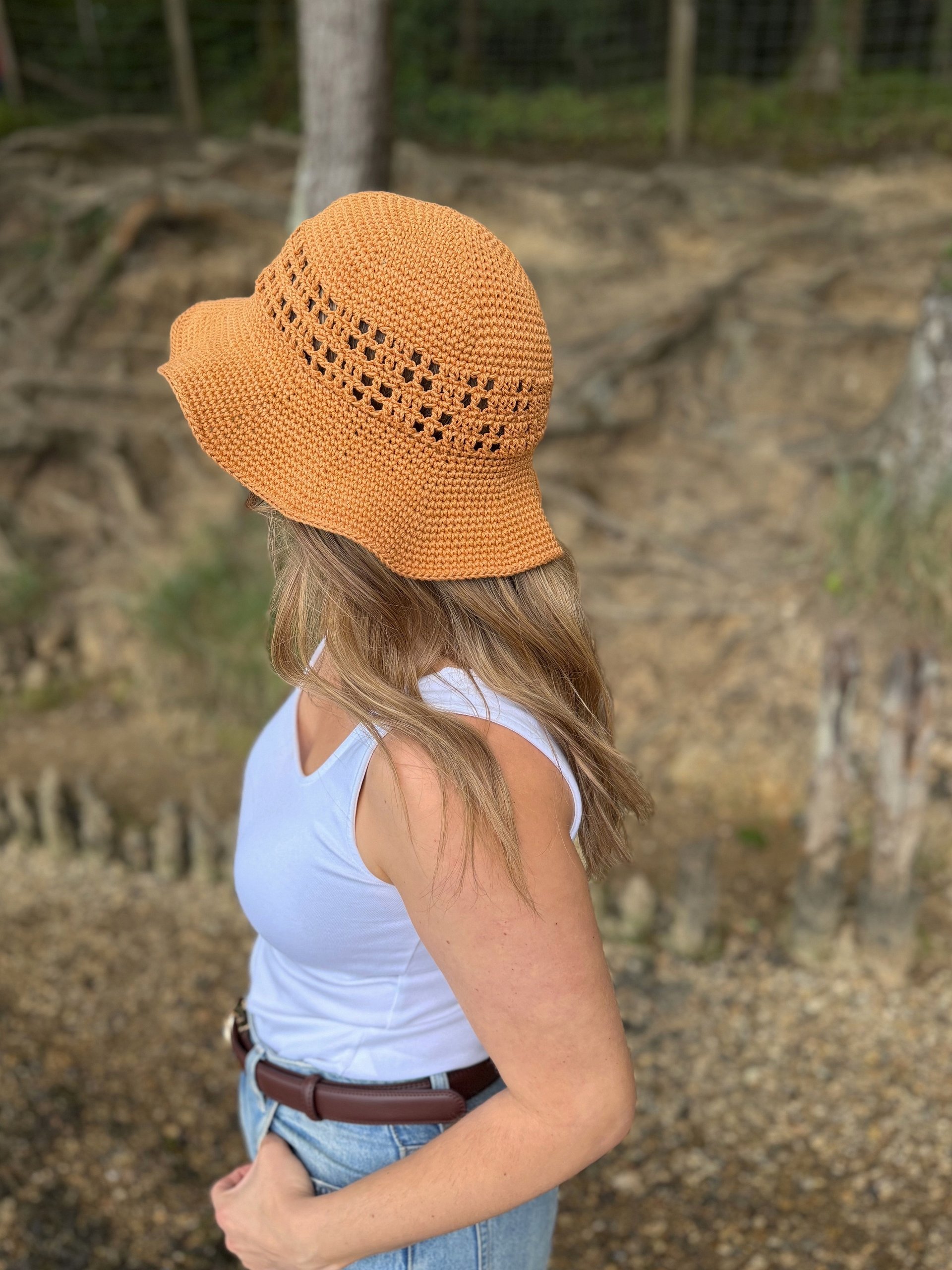 Finestra Sun Hat Crochet Pattern product image (11)