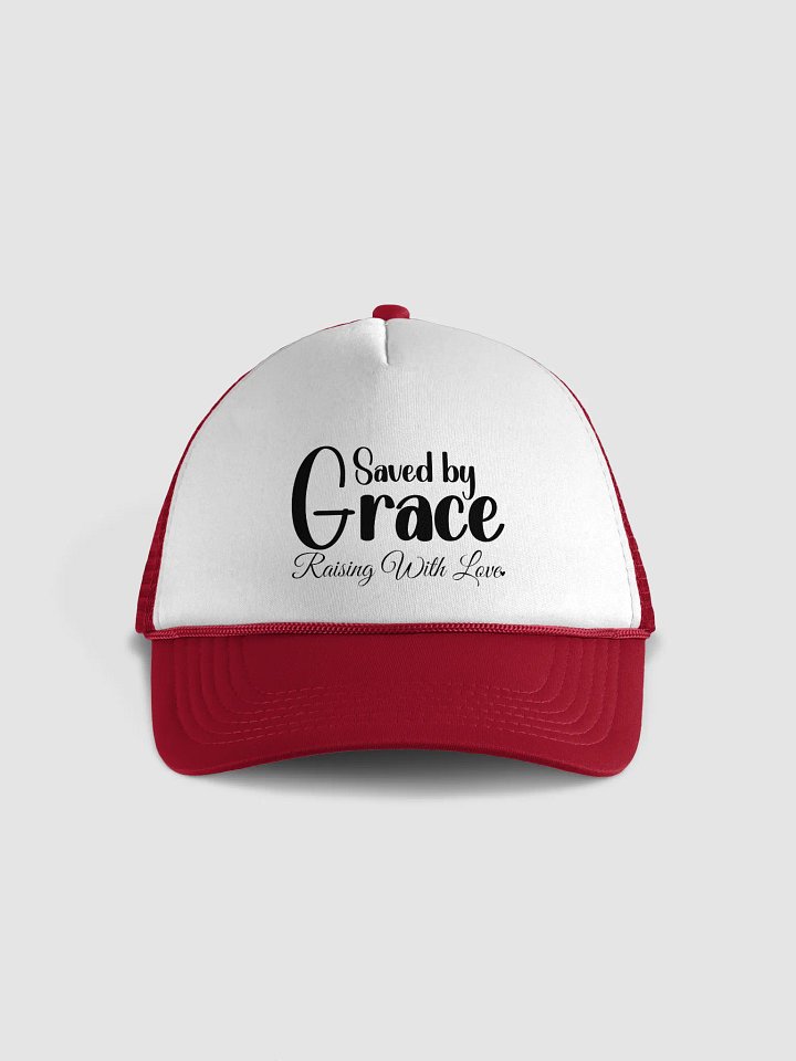 Saved By Grace, Foam Trucker Hat. product image (2)
