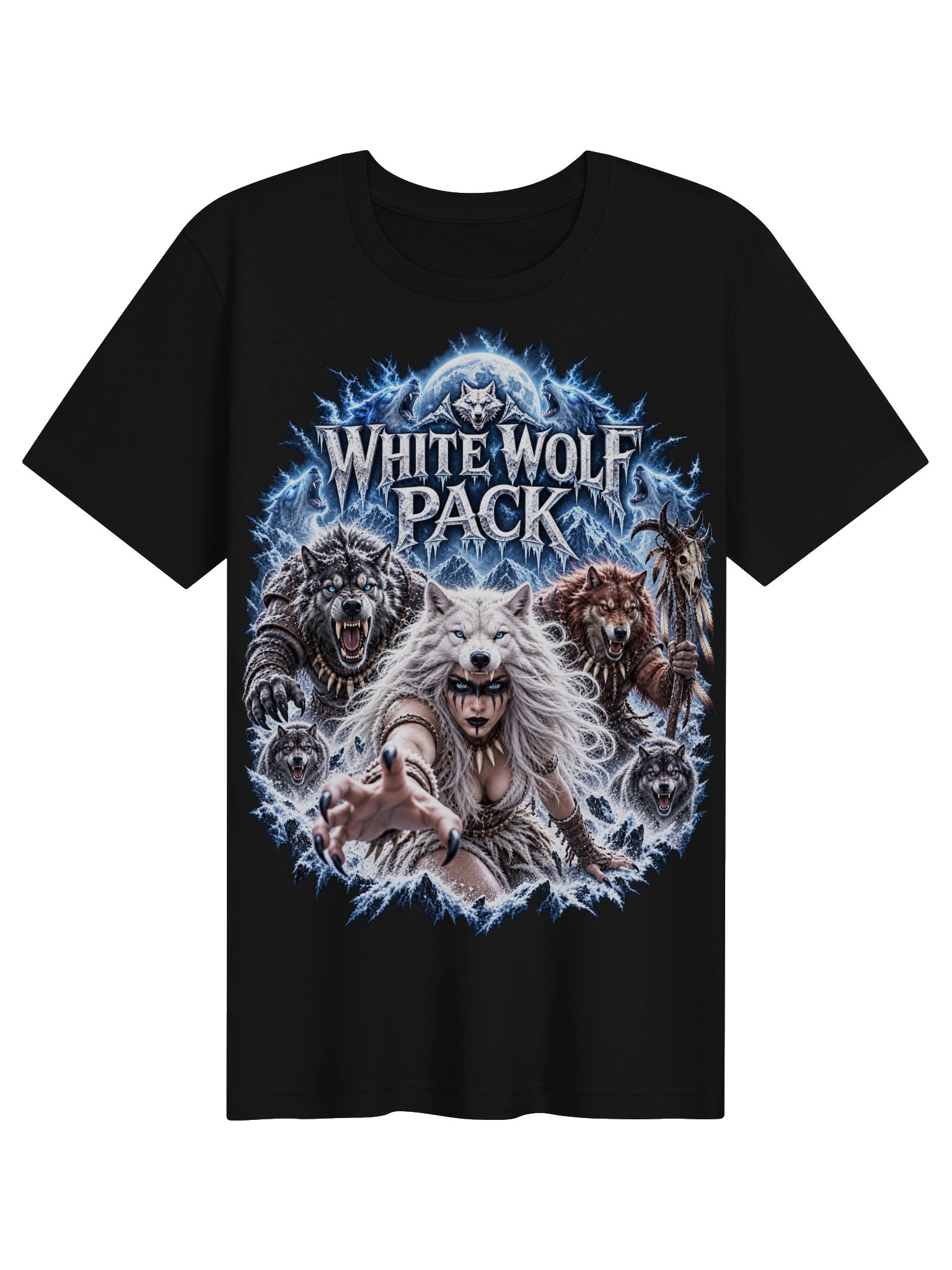 White Wolf Pack - Song Of The Pack - T-SHIRT product image (1)