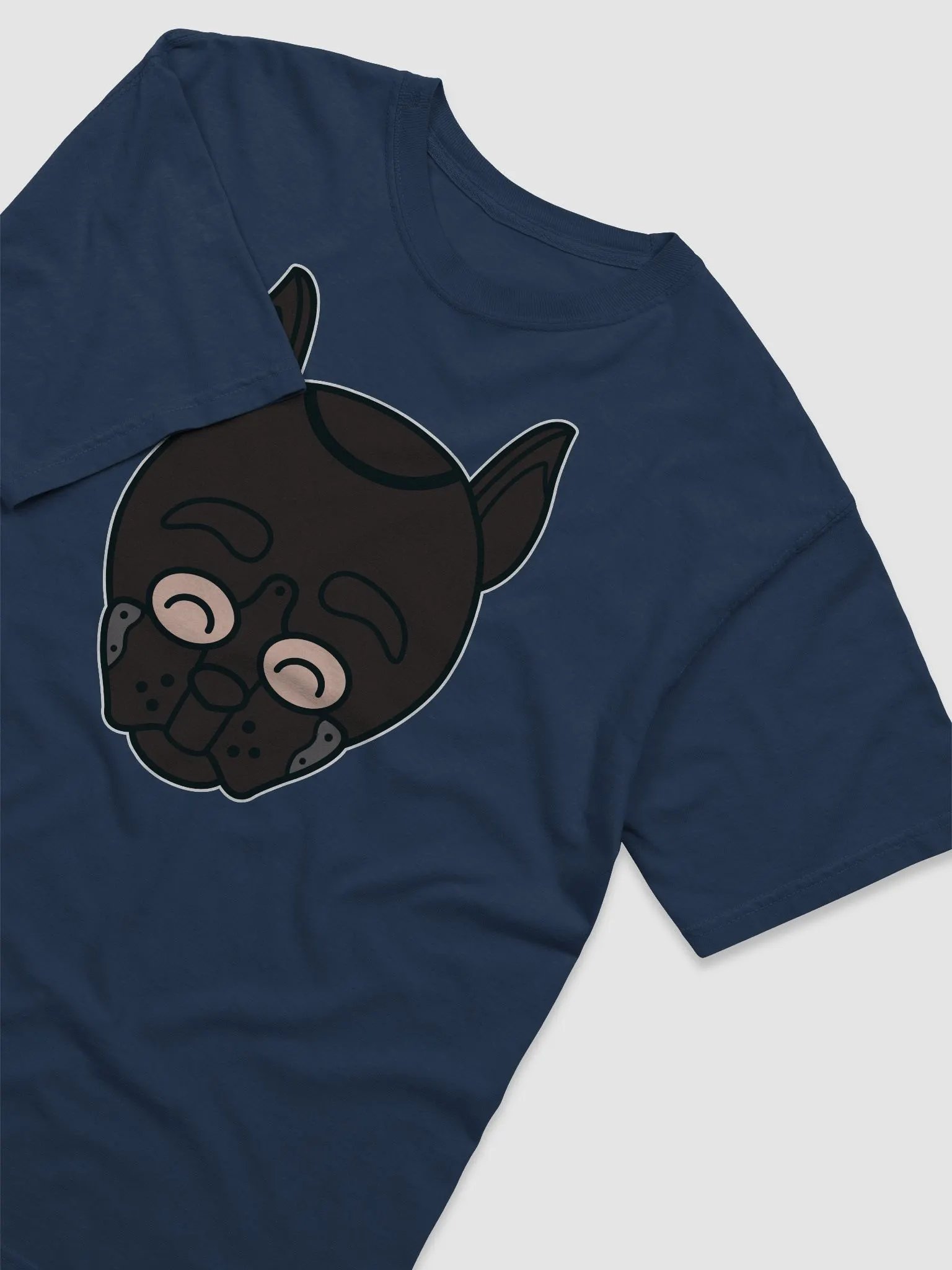 The 'pup hood color splash' T-Shirt - Black product image (59)