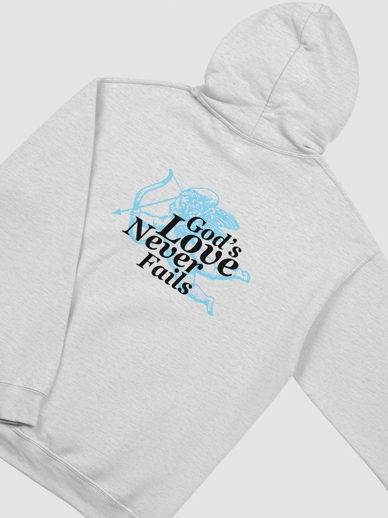 God's Love Never Fails Christian Hoodies​ product image (4)