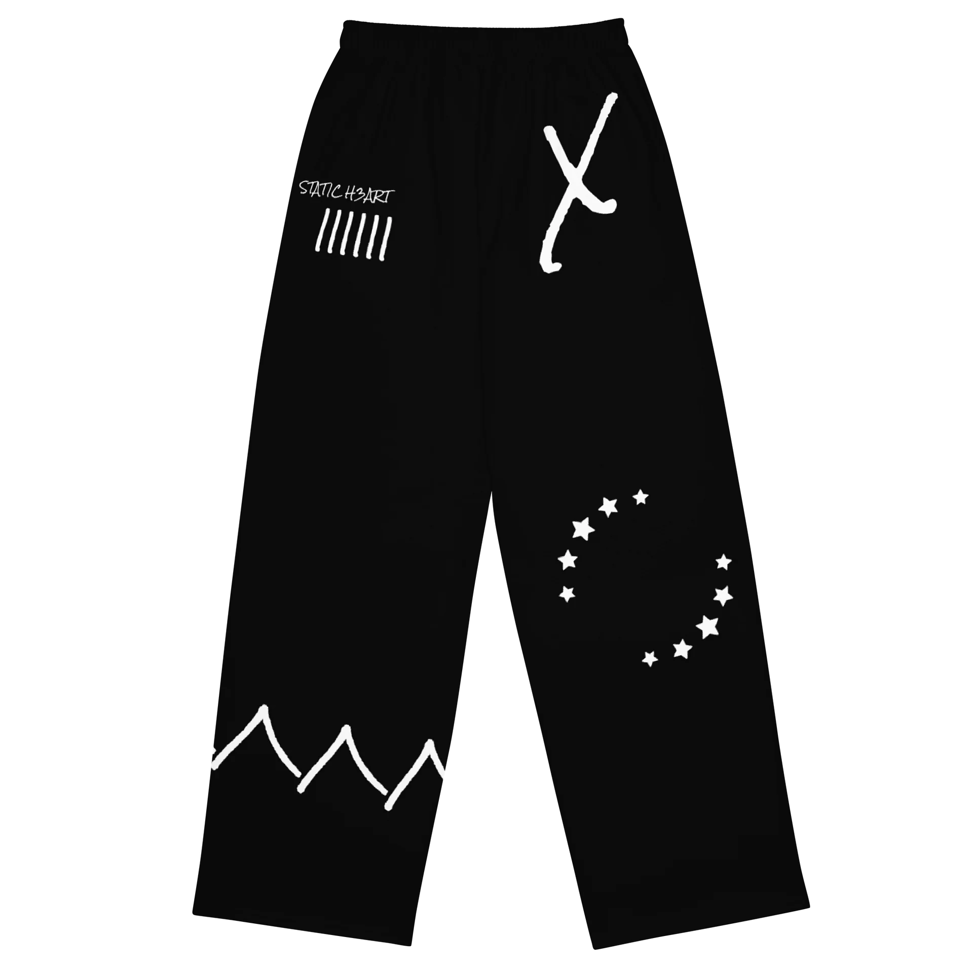 Static Heart Wide-Leg Pants product image (2)