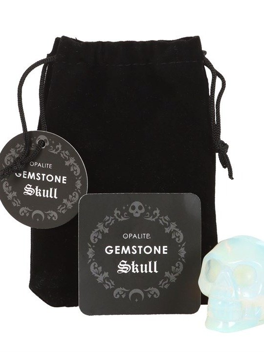 PRE-ORDER LAUNCH: Opalite Gemstone Skull product image (1)