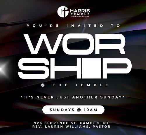 Join us for praise & worship here @harristempleamez 🌿

Every Sunday at 11AM🙏
Follow us to stay connected 🙌

•
•
•
#itsneverju...