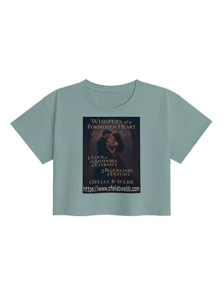 Whispers of a Forbidden Heart Book Series Love Crop Top product image (3)