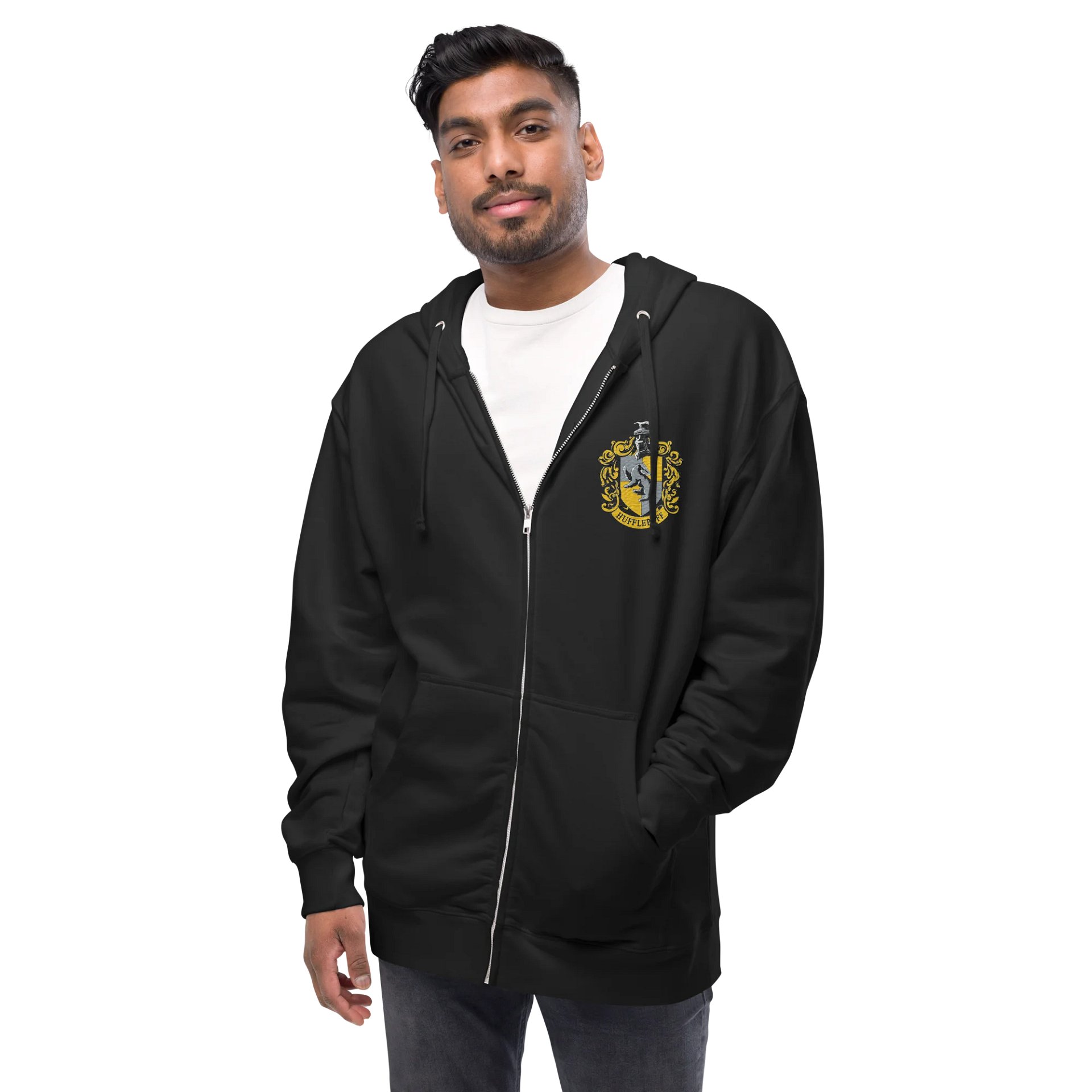 Hufflepuff Loyalty Zip Hoodie – Edición XBOYI Jump Void product image (4)