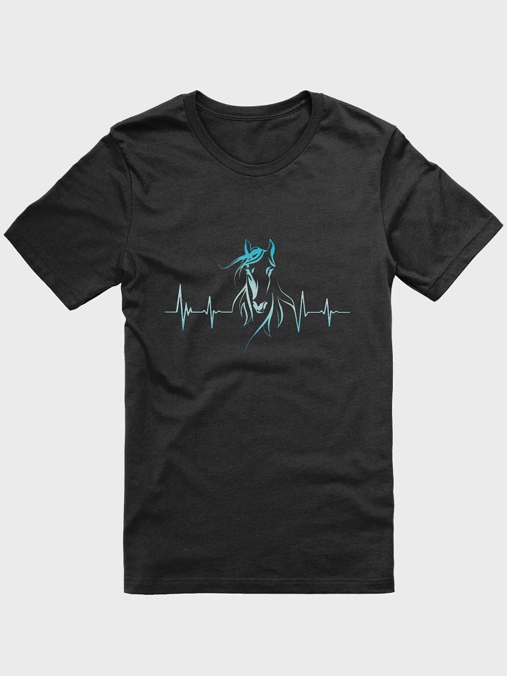 Horse Heartbeat Bella Canvas Supersoft T-Shirt product image (1)