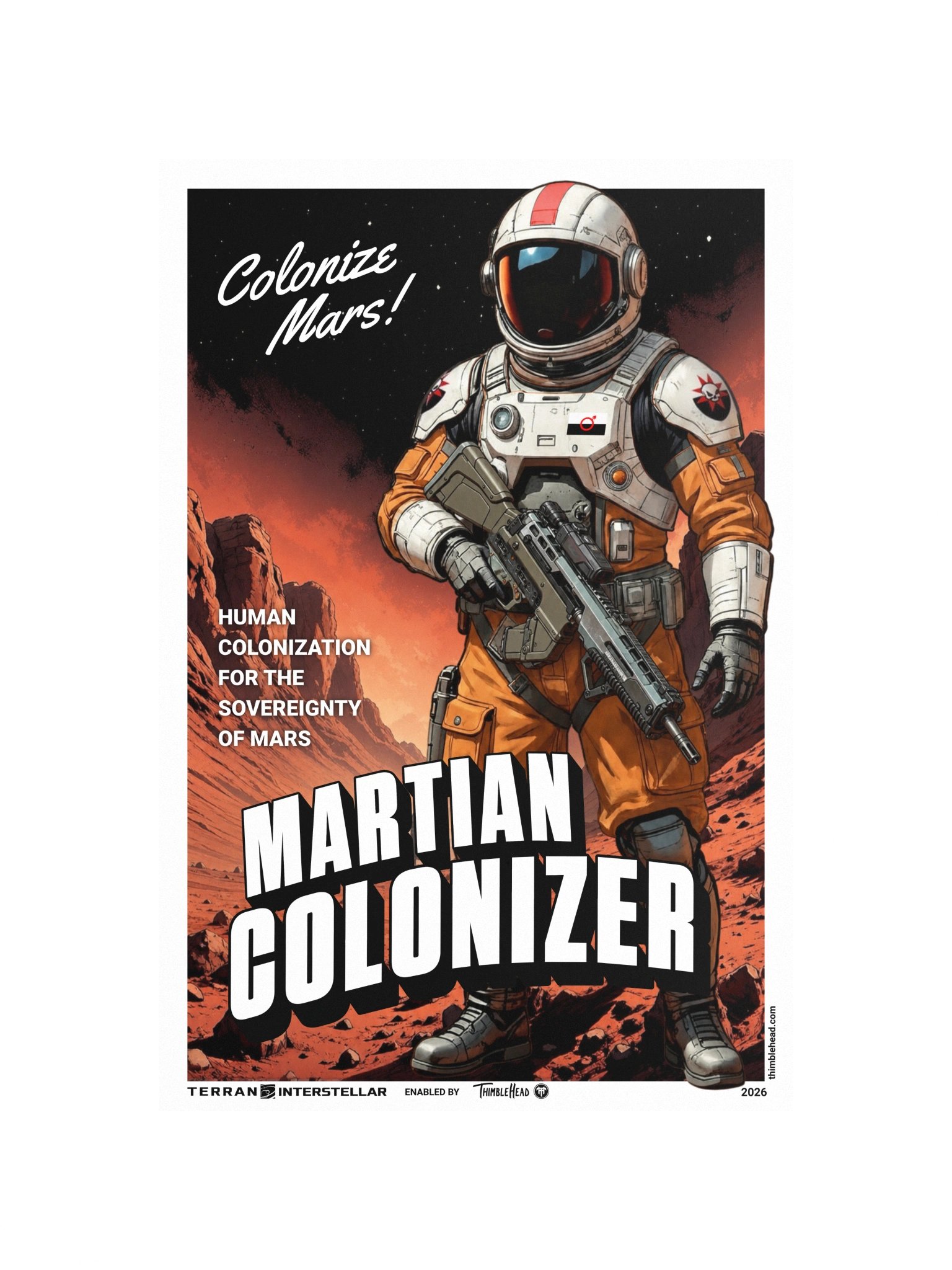Martian Colonizer Poster product image (4)