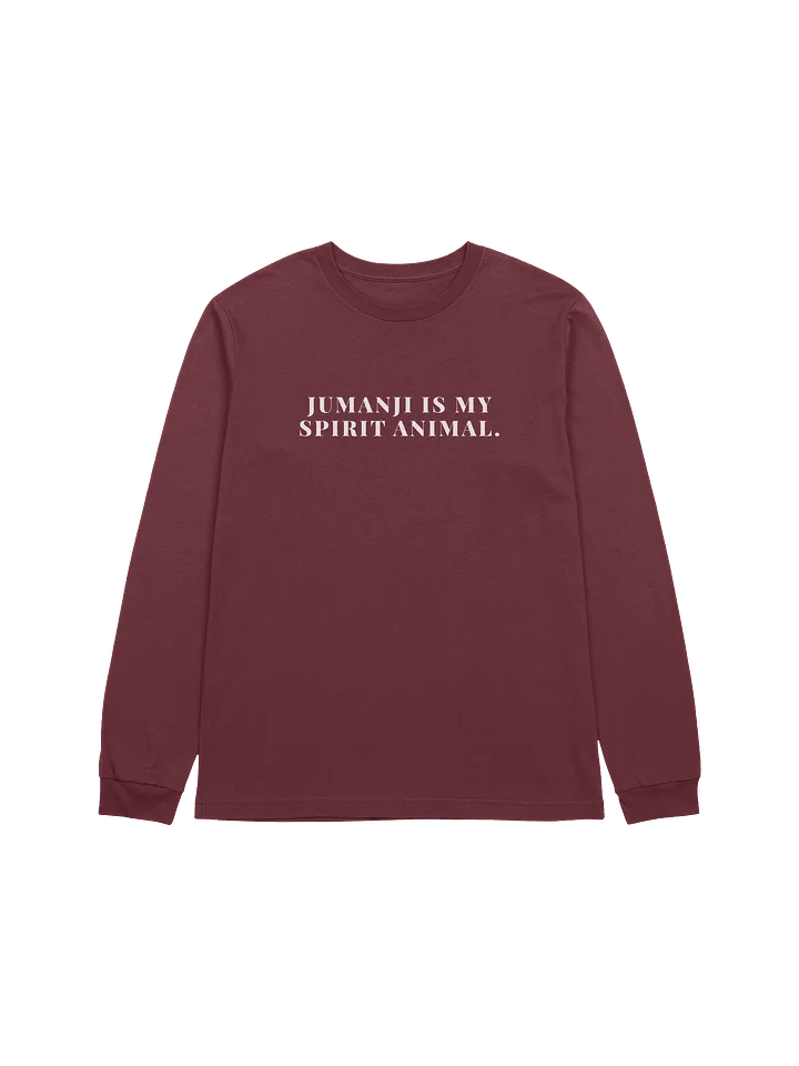 Jumanji is My Spirit Animal Long Sleeve product image (1)
