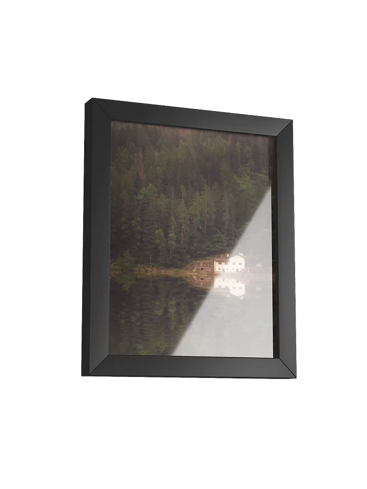 Where the Alps Grow Quiet, Swiss Alps, Switzerland Framed Matte Poster product image (2)