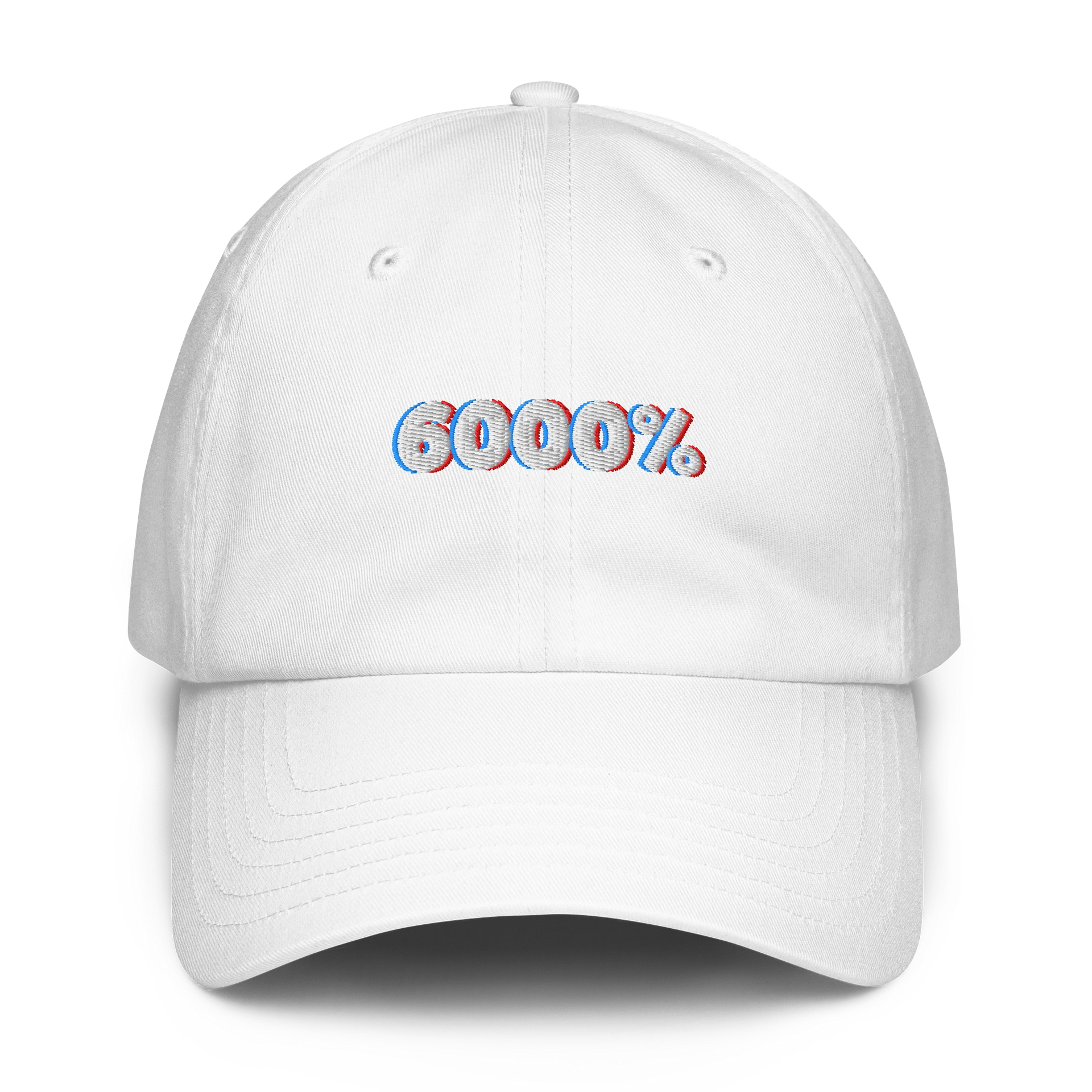 6000% Dad Hat | W H I T E product image (1)