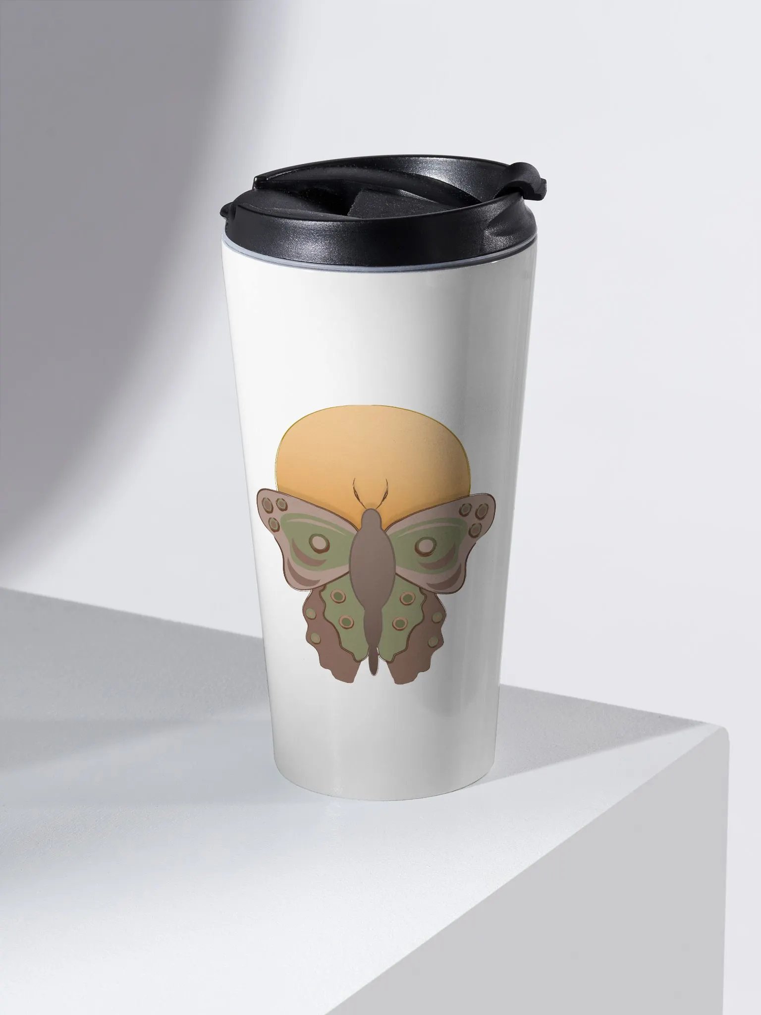Sunset Moth Travel Mug product image (1)