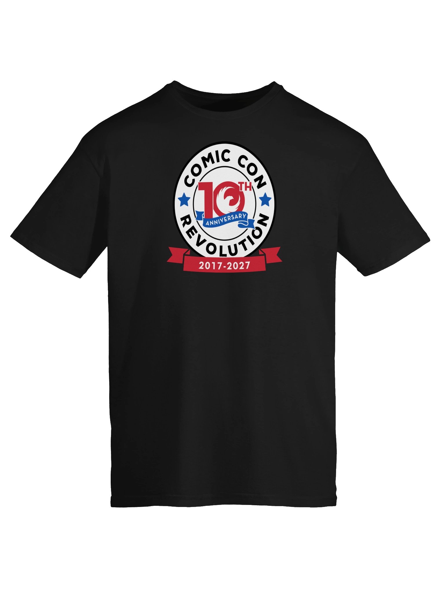 Comic Con Revolution 10th Anniversary Bullet Logo Tee product image (5)