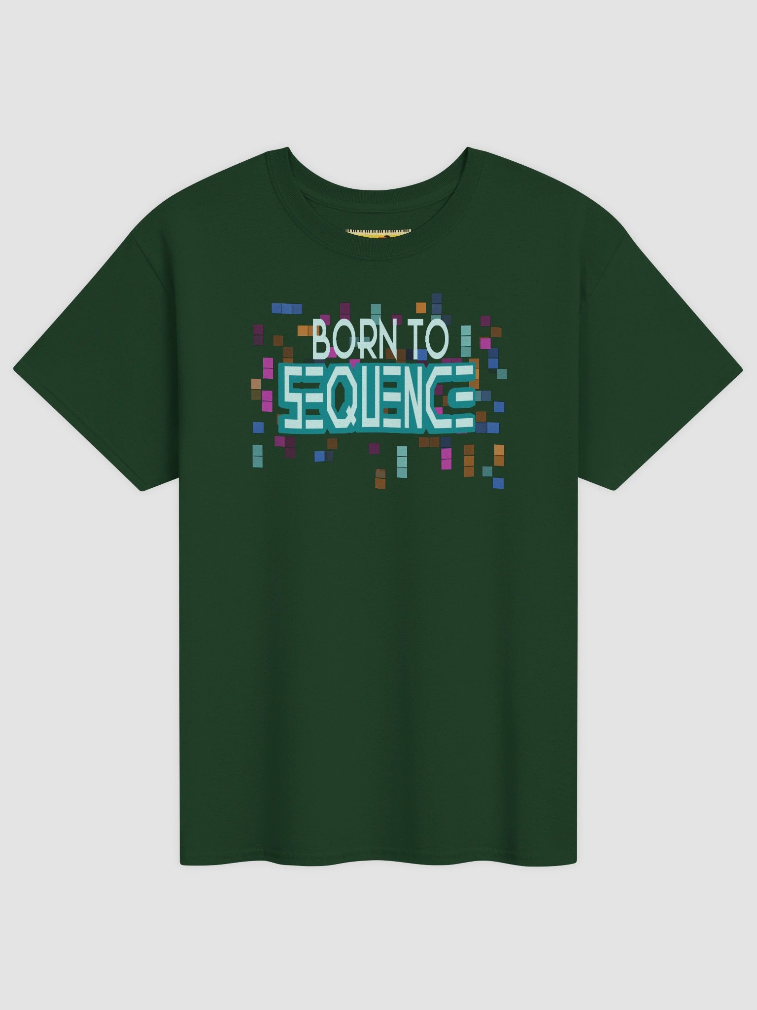 BORN TO SEQUENCE, by Frank Fonik Unisex t-shirt product image (41)