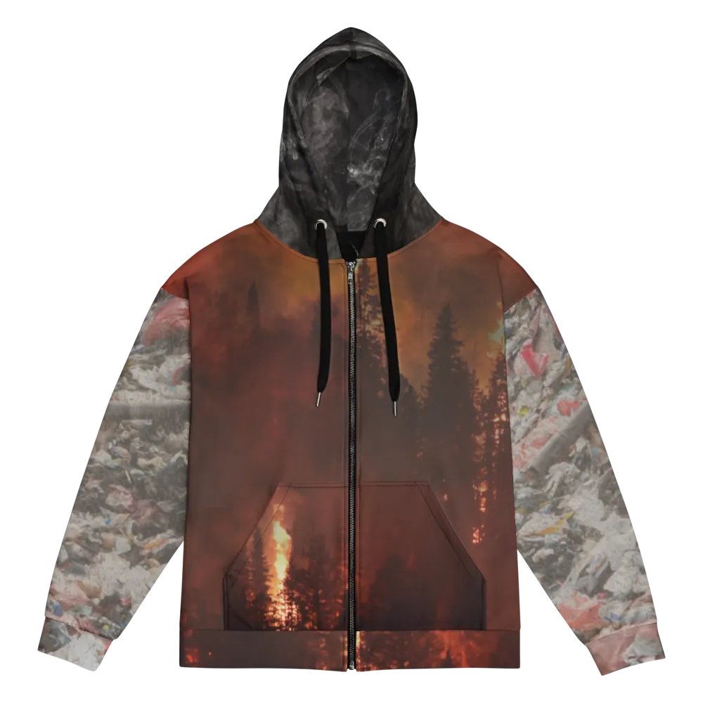 Save Us Unisex Zip Hoodie product image (7)