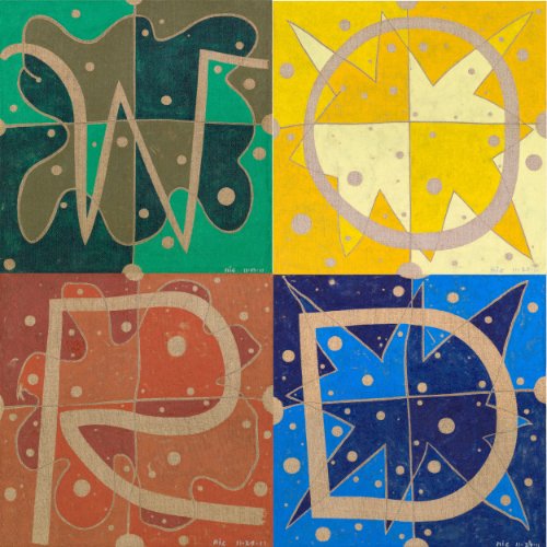W+O+R+D (2011) on canvas (36" x 36") product image (1)