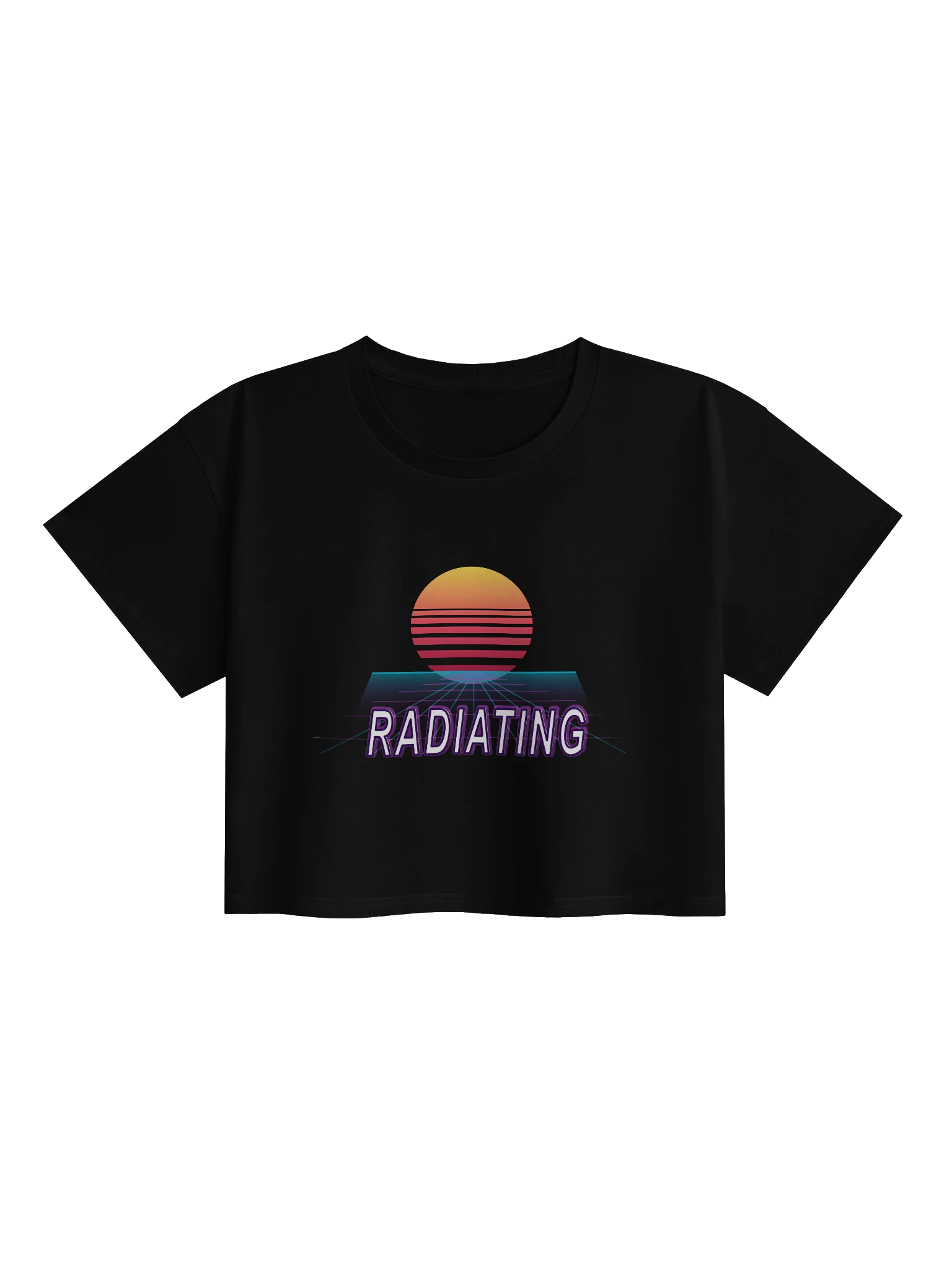 INTUITION Radiating Sunny Crop-Tee product image (1)