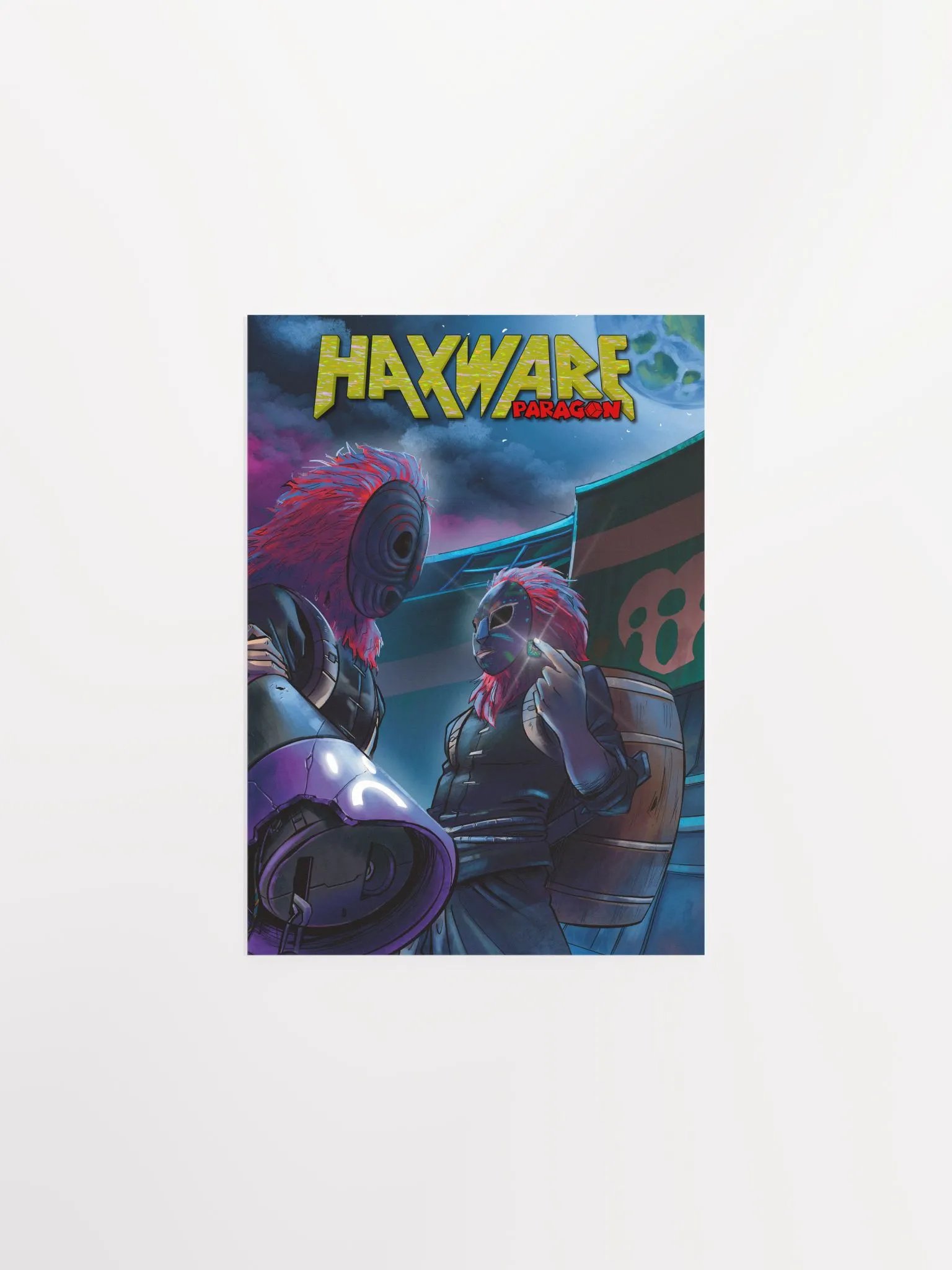 HAXWARE: Paragon - Ch. 1 - Cover A Poster product image (3)