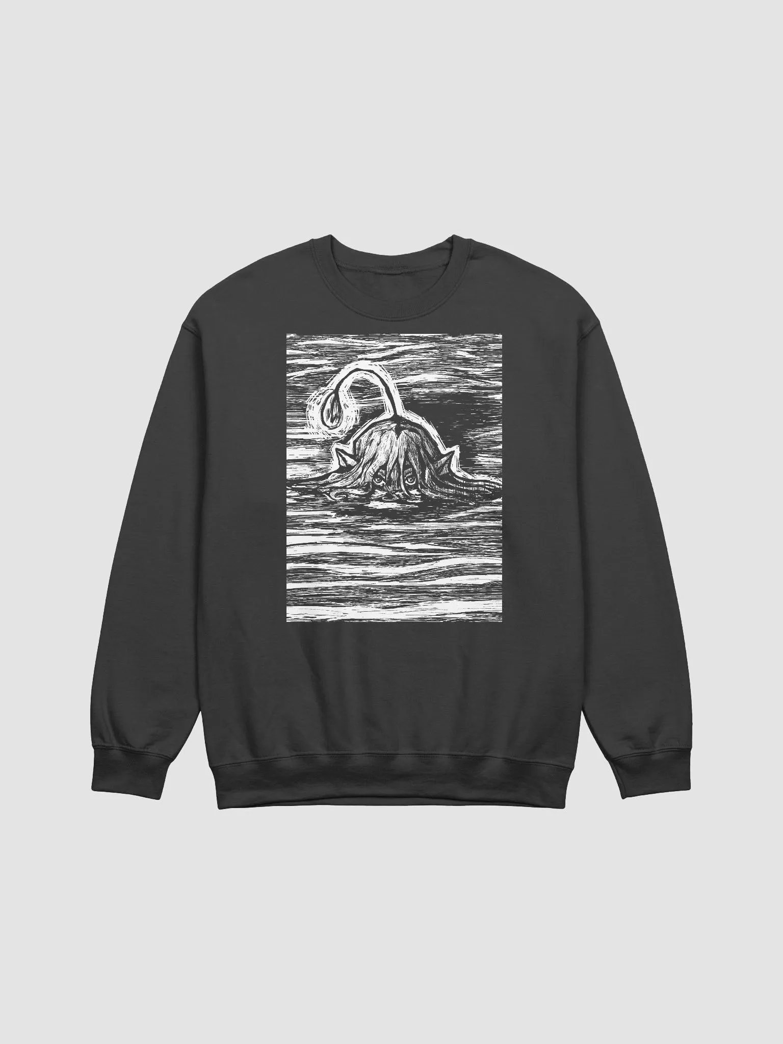 Siren Sweatshirt (White Print) product image (2)