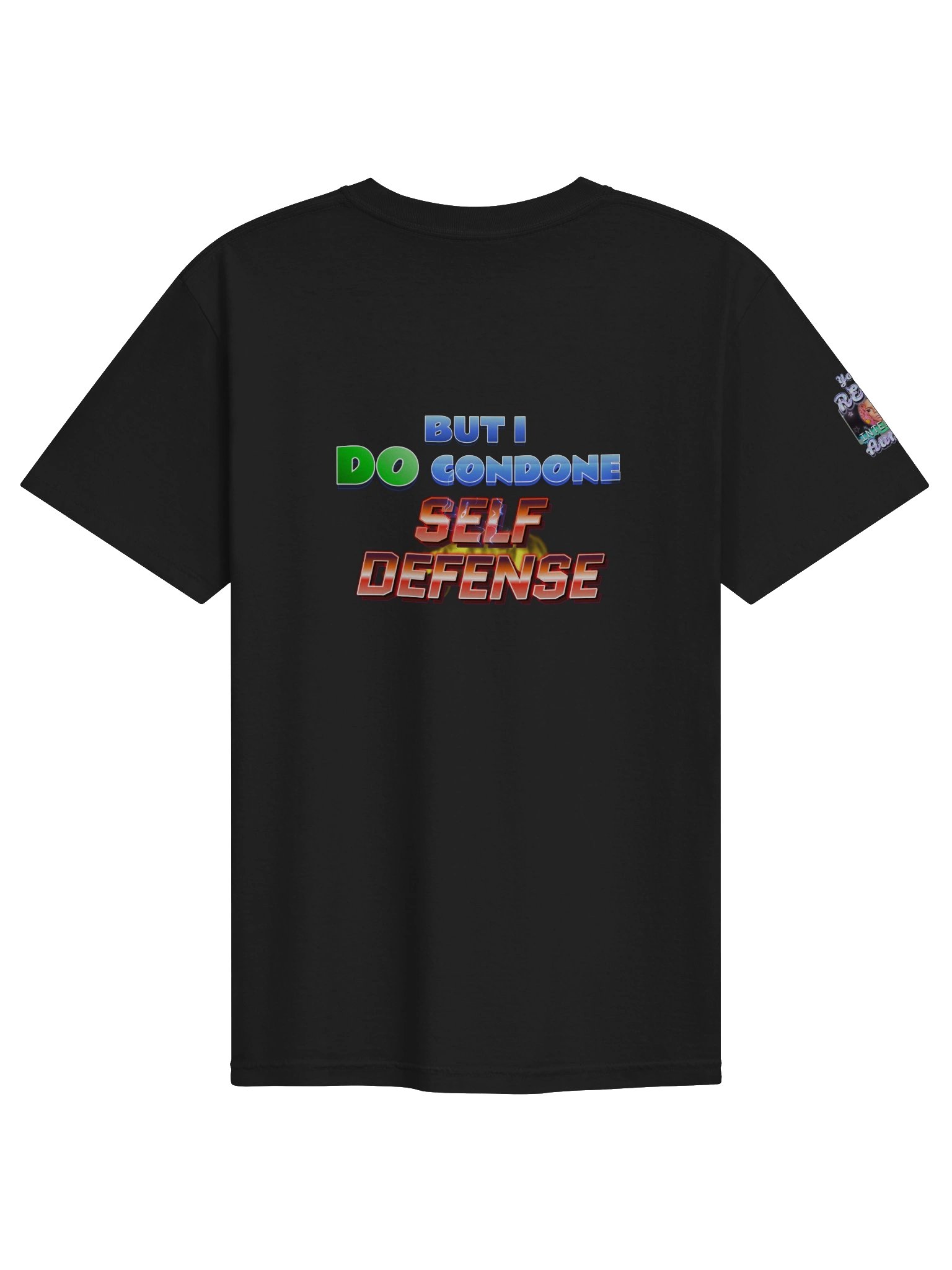 I Don’t Condone Violence Lightning Tee (Male) product image (19)