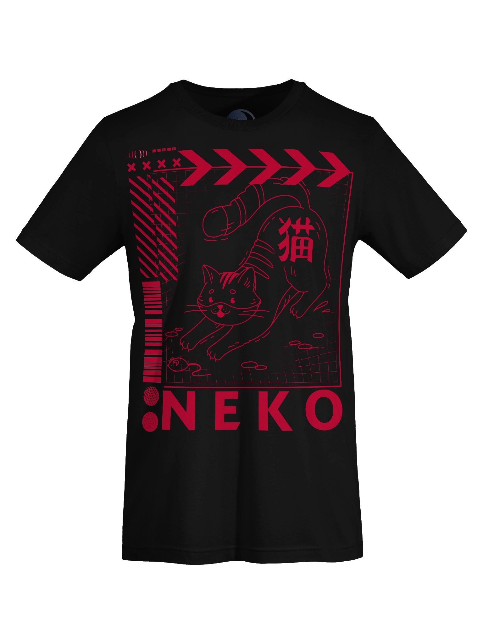 Neko Red & Black Tee product image (7)