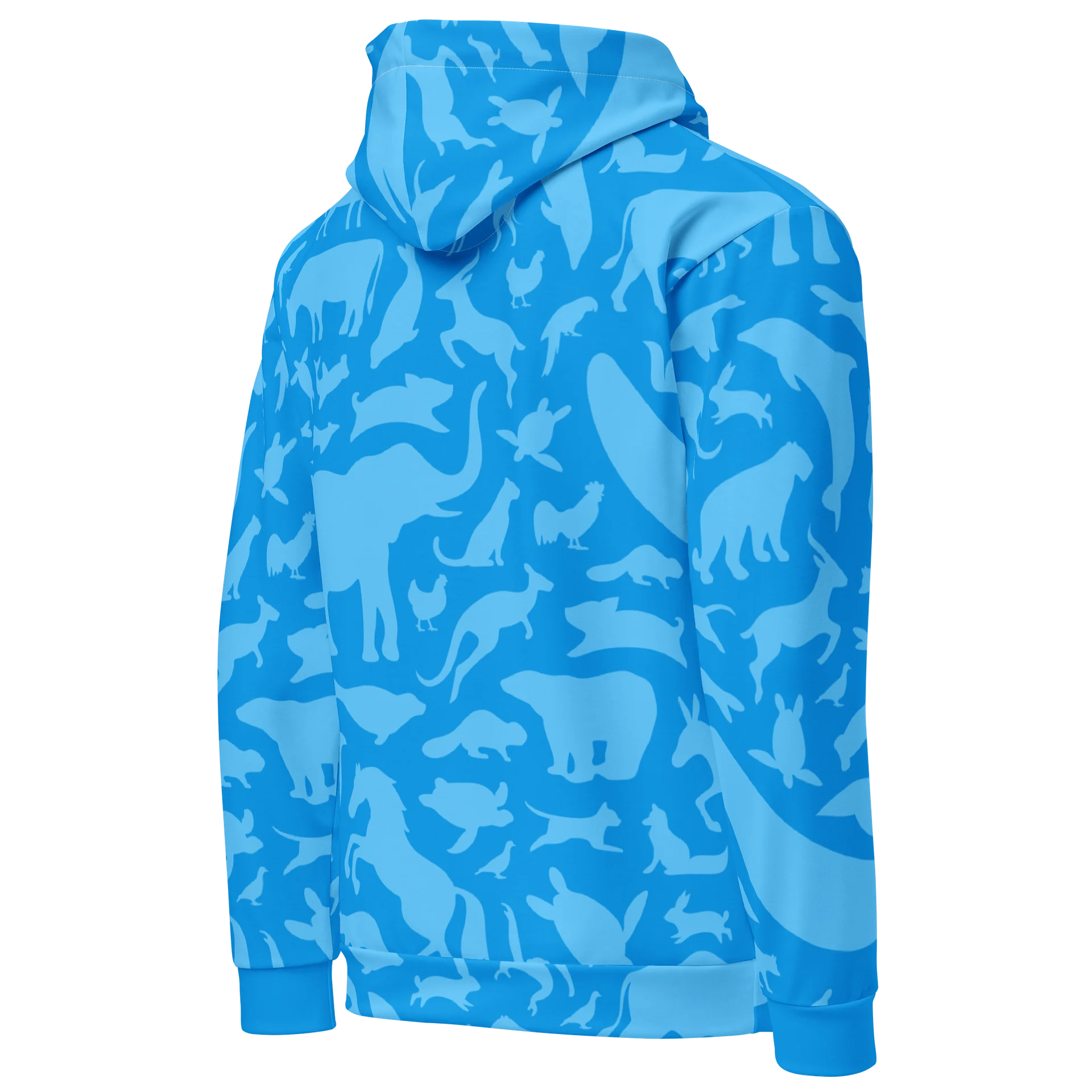 Science without suffering hoodie - Blue product image (5)