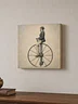 T. W. Ward Single-Wheel Velocipede, 1869 – Victorian Invention Canvas Art