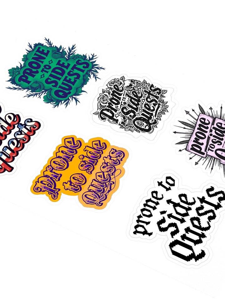 Side Quest sticker medley product image (2)