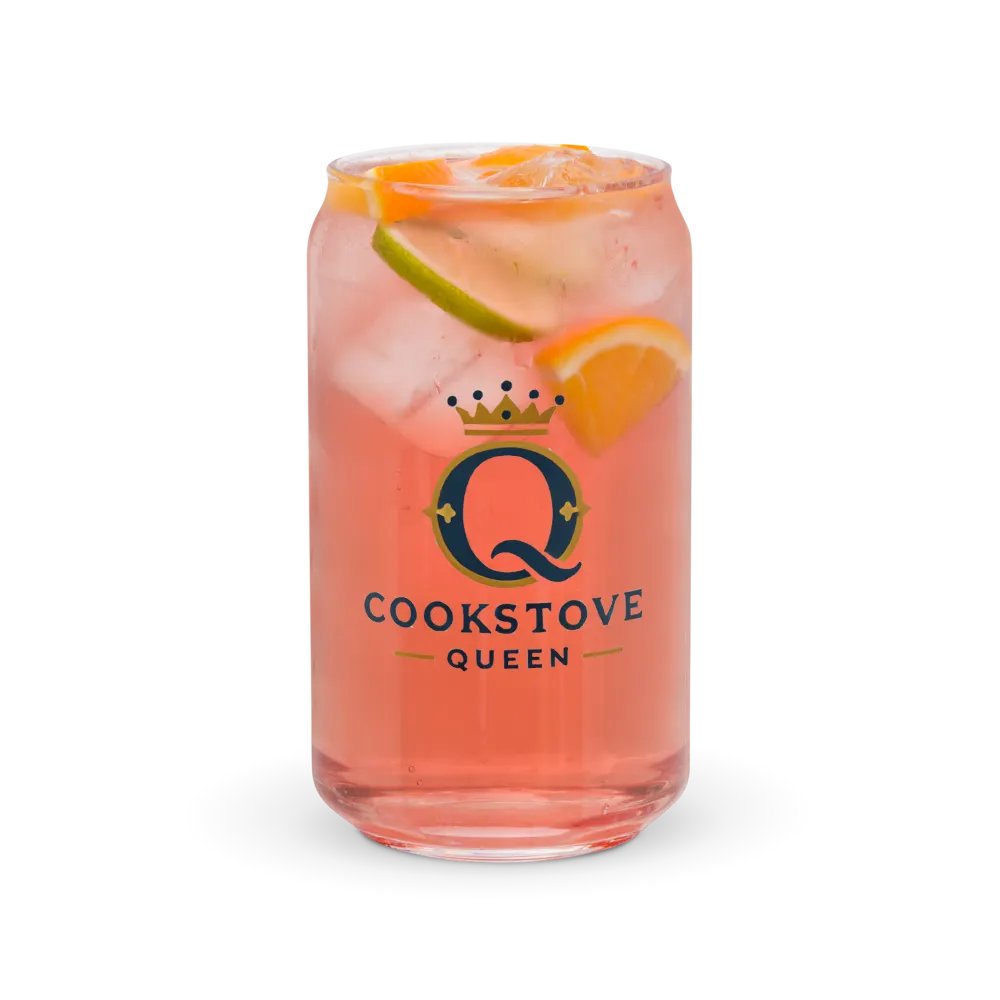 Cookstove Queen Glass Travel Cup with Bamboo Lid and Metal Straw product image (7)