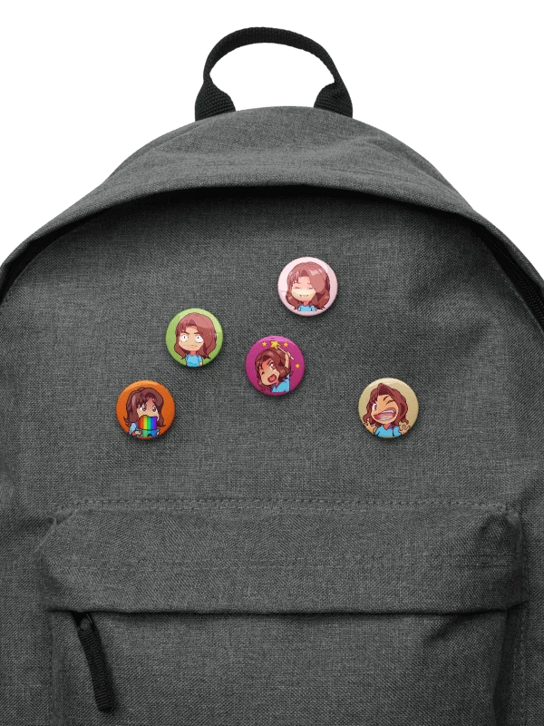 MadCoffee Emoji Button Pins product image (6)