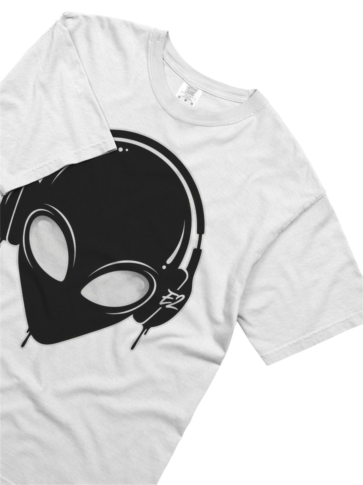 E2 Alien Headphones Graphic Tee product image (38)