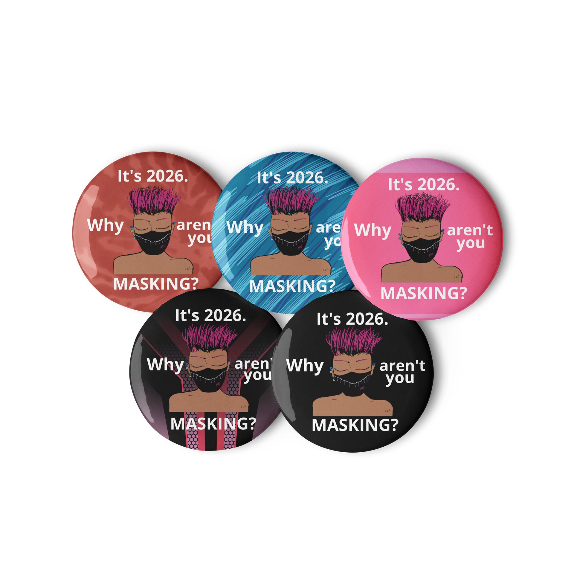 The Real Question button product image (2)