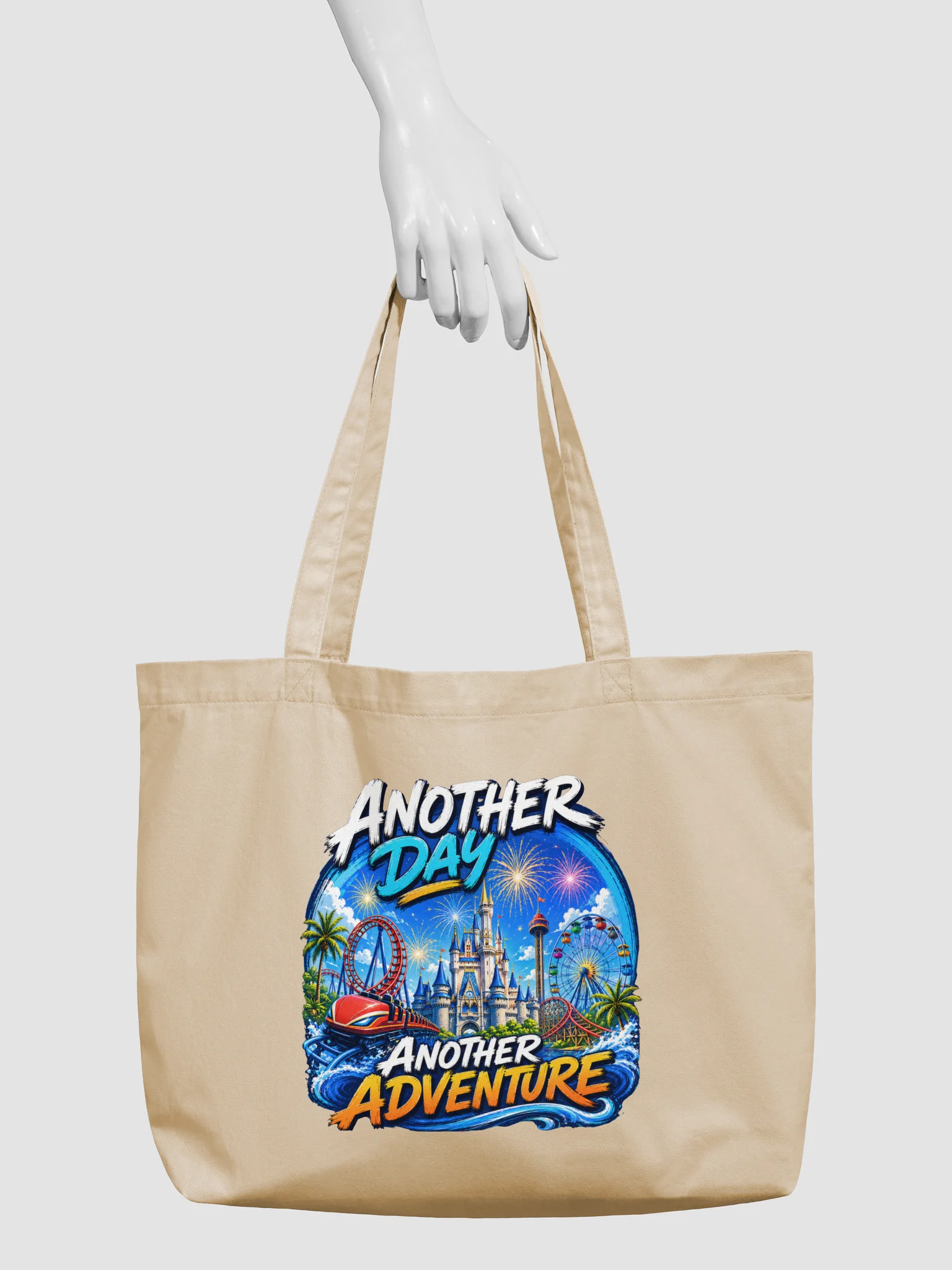 Another Day, Another Adventure Theme Park Tote Bag product image (3)