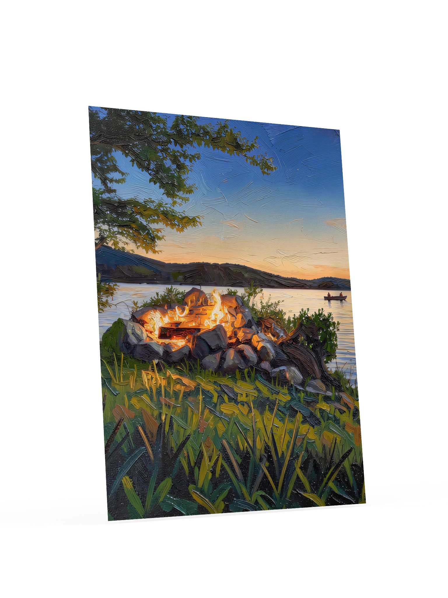 Campfire on the Shore Poster product image (7)