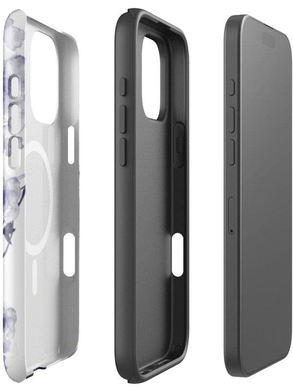 Elegant Blue Spring iPhone® case MagSafe® product image (3)