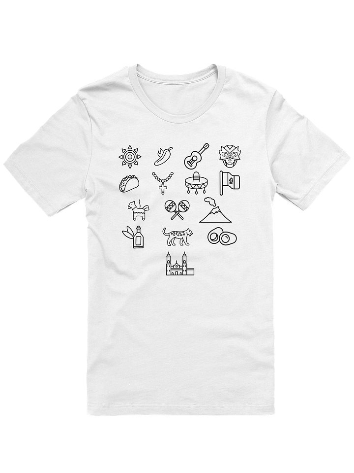Puebla Icons T-shirt product image (37)
