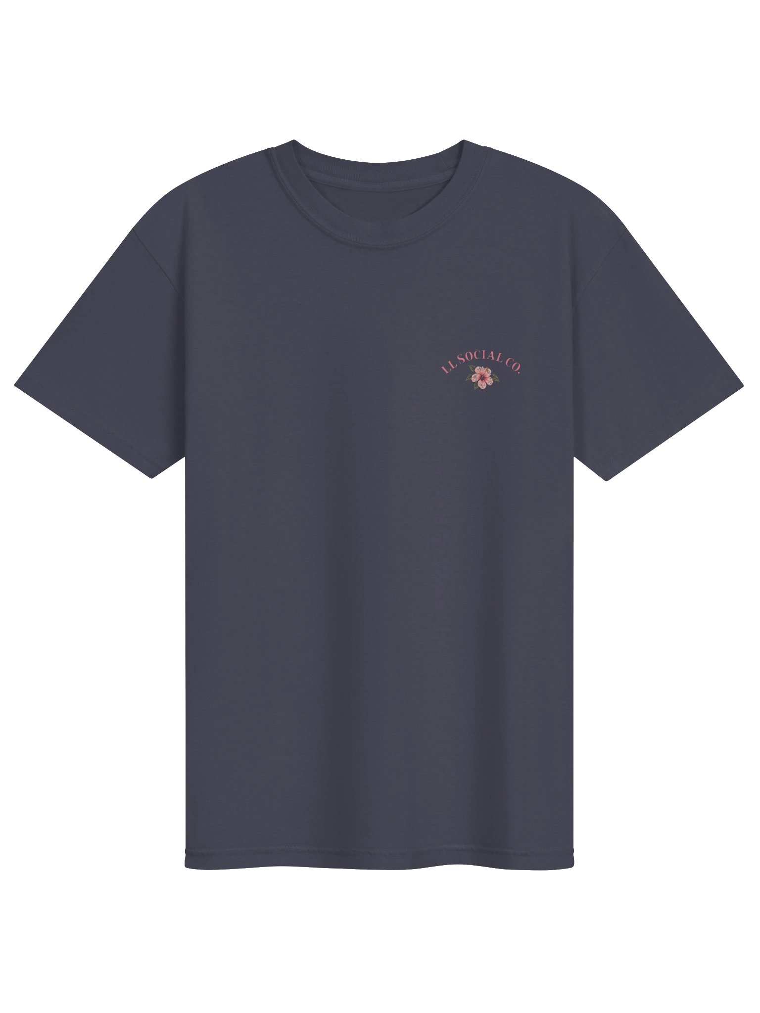 LL Social Co. Hibiscus Palm Tee product image (9)